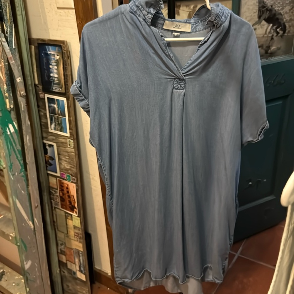 Denim dress